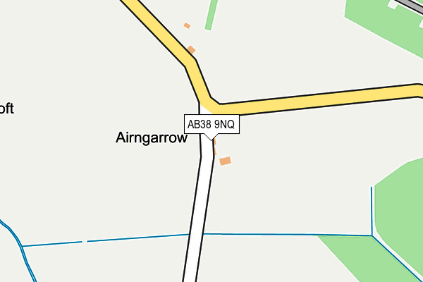 AB38 9NQ map - OS OpenMap – Local (Ordnance Survey) AB38 9NQ map - OS OpenMap – Local (Ordnance Survey)