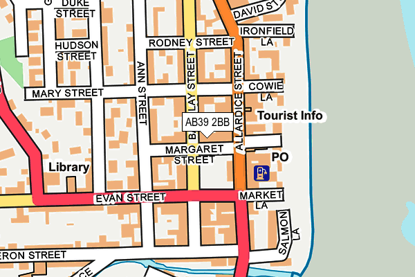 AB39 2BB map - OS OpenMap – Local (Ordnance Survey) AB39 2BB map - OS OpenMap – Local (Ordnance Survey)