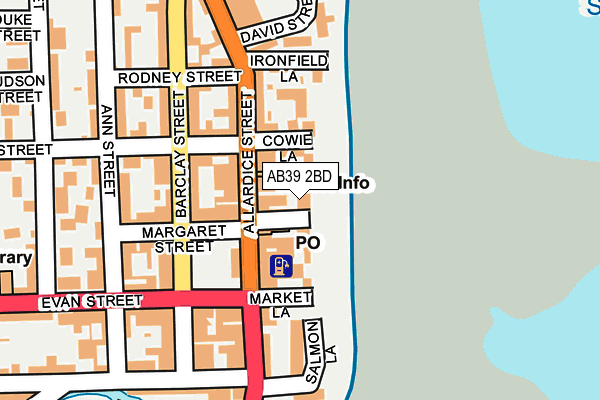 AB39 2BD map - OS OpenMap – Local (Ordnance Survey) AB39 2BD map - OS OpenMap – Local (Ordnance Survey)