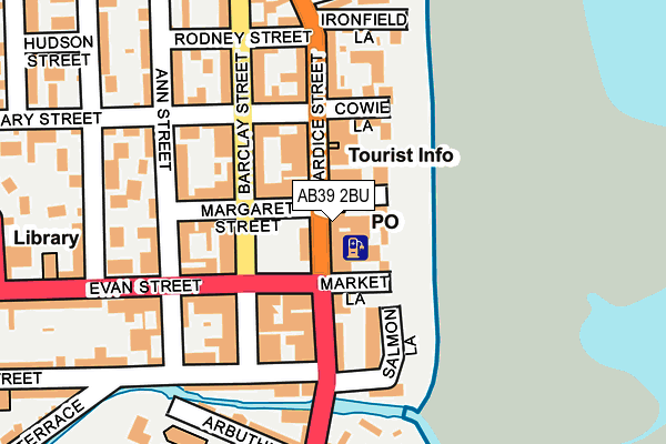 AB39 2BU map - OS OpenMap – Local (Ordnance Survey) AB39 2BU map - OS OpenMap – Local (Ordnance Survey)