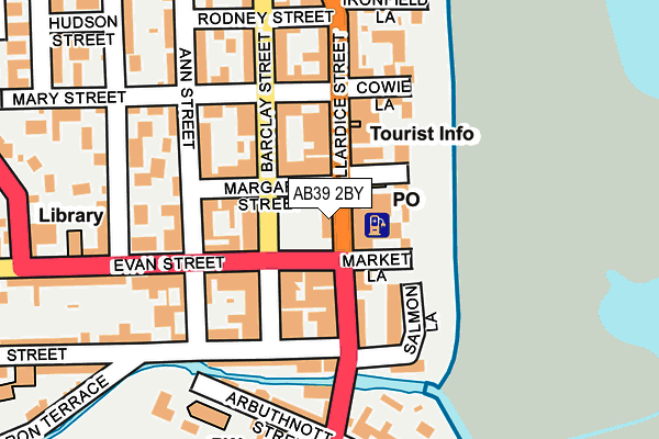AB39 2BY map - OS OpenMap – Local (Ordnance Survey) AB39 2BY map - OS OpenMap – Local (Ordnance Survey)