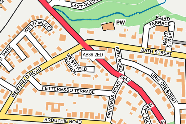 AB39 2ED map - OS OpenMap – Local (Ordnance Survey) AB39 2ED map - OS OpenMap – Local (Ordnance Survey)