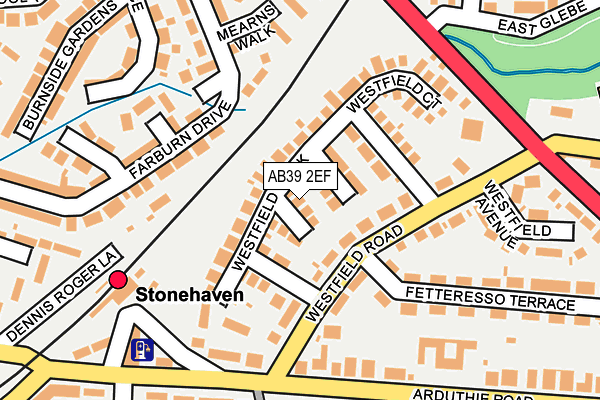 AB39 2EF map - OS OpenMap – Local (Ordnance Survey) AB39 2EF map - OS OpenMap – Local (Ordnance Survey)