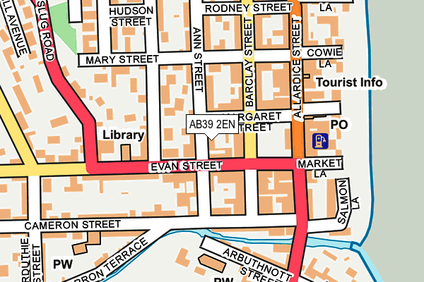 AB39 2EN map - OS OpenMap – Local (Ordnance Survey) AB39 2EN map - OS OpenMap – Local (Ordnance Survey)