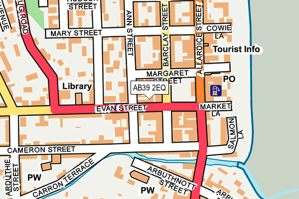 AB39 2EQ map - OS OpenMap – Local (Ordnance Survey) AB39 2EQ map - OS OpenMap – Local (Ordnance Survey)