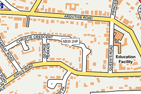 AB39 2HP map - OS OpenMap – Local (Ordnance Survey) AB39 2HP map - OS OpenMap – Local (Ordnance Survey)