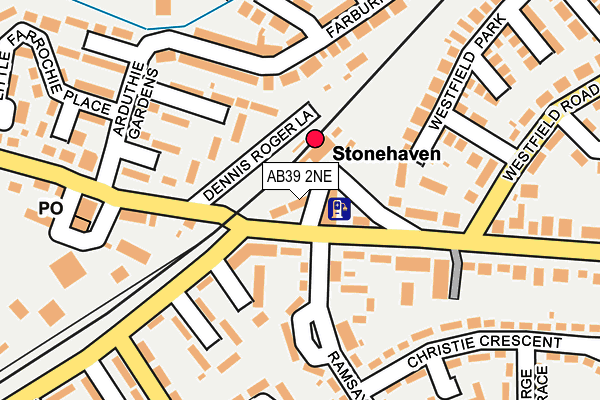 AB39 2NE map - OS OpenMap – Local (Ordnance Survey) AB39 2NE map - OS OpenMap – Local (Ordnance Survey)