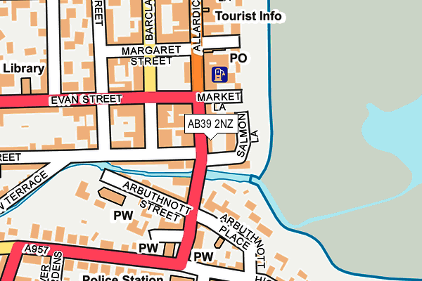 AB39 2NZ map - OS OpenMap – Local (Ordnance Survey) AB39 2NZ map - OS OpenMap – Local (Ordnance Survey)