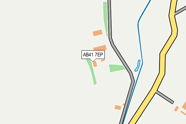 AB41 7EP map - OS OpenMap – Local (Ordnance Survey) AB41 7EP map - OS OpenMap – Local (Ordnance Survey)