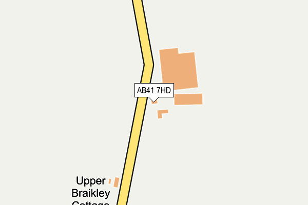 AB41 7HD map - OS OpenMap – Local (Ordnance Survey) AB41 7HD map - OS OpenMap – Local (Ordnance Survey)