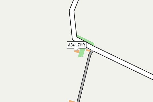 AB41 7HR map - OS OpenMap – Local (Ordnance Survey) AB41 7HR map - OS OpenMap – Local (Ordnance Survey)