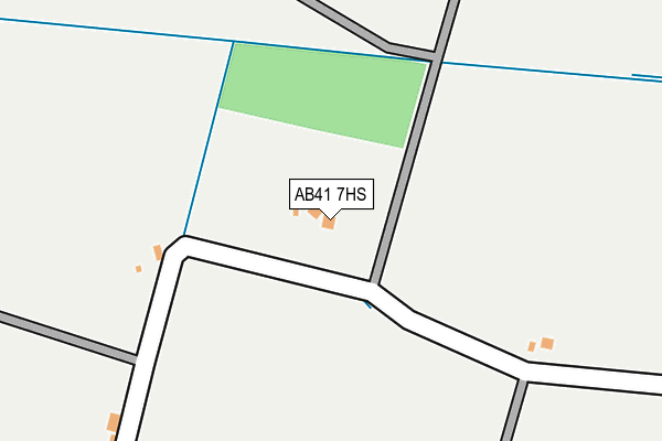 AB41 7HS map - OS OpenMap – Local (Ordnance Survey) AB41 7HS map - OS OpenMap – Local (Ordnance Survey)