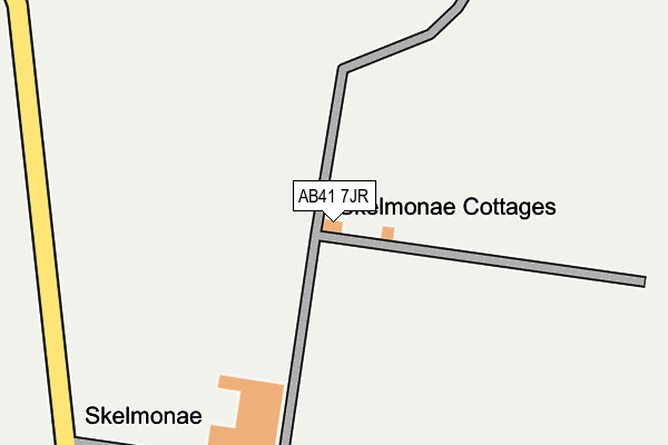 AB41 7JR map - OS OpenMap – Local (Ordnance Survey) AB41 7JR map - OS OpenMap – Local (Ordnance Survey)