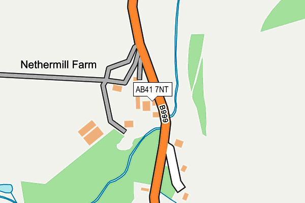AB41 7NT map - OS OpenMap – Local (Ordnance Survey) AB41 7NT map - OS OpenMap – Local (Ordnance Survey)