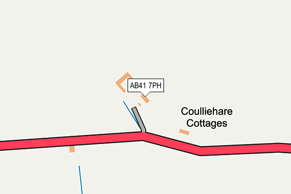 AB41 7PH map - OS OpenMap – Local (Ordnance Survey) AB41 7PH map - OS OpenMap – Local (Ordnance Survey)