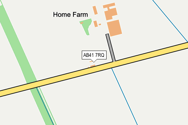 AB41 7RQ map - OS OpenMap – Local (Ordnance Survey) AB41 7RQ map - OS OpenMap – Local (Ordnance Survey)