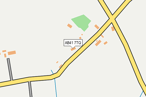 AB41 7TQ map - OS OpenMap – Local (Ordnance Survey)