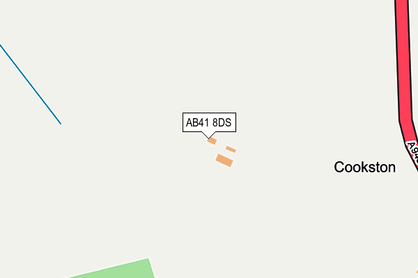 AB41 8DS map - OS OpenMap – Local (Ordnance Survey) AB41 8DS map - OS OpenMap – Local (Ordnance Survey)