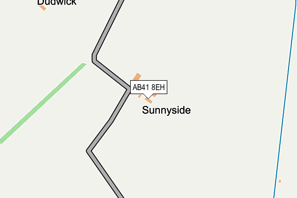 AB41 8EH map - OS OpenMap – Local (Ordnance Survey) AB41 8EH map - OS OpenMap – Local (Ordnance Survey)