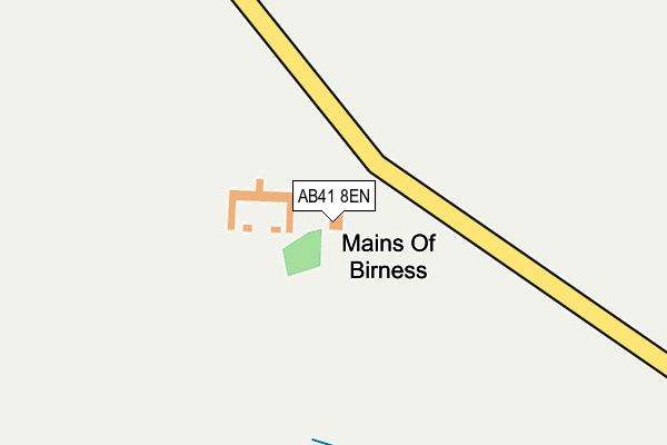 AB41 8EN map - OS OpenMap – Local (Ordnance Survey) AB41 8EN map - OS OpenMap – Local (Ordnance Survey)