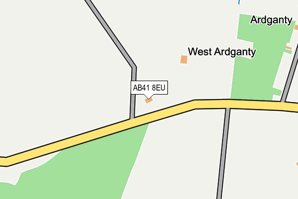 AB41 8EU map - OS OpenMap – Local (Ordnance Survey) AB41 8EU map - OS OpenMap – Local (Ordnance Survey)