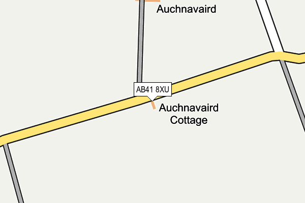 AB41 8XU map - OS OpenMap – Local (Ordnance Survey) AB41 8XU map - OS OpenMap – Local (Ordnance Survey)