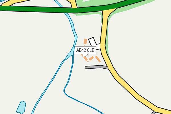 AB42 0LE map - OS OpenMap – Local (Ordnance Survey) AB42 0LE map - OS OpenMap – Local (Ordnance Survey)