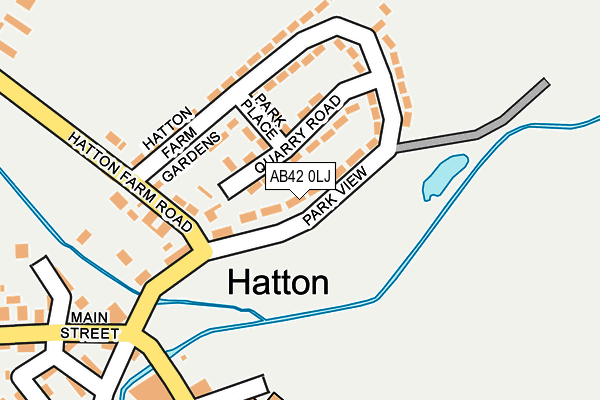 AB42 0LJ map - OS OpenMap – Local (Ordnance Survey) AB42 0LJ map - OS OpenMap – Local (Ordnance Survey)