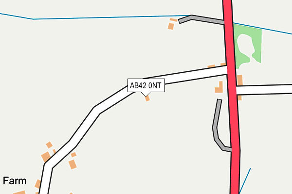 AB42 0NT map - OS OpenMap – Local (Ordnance Survey) AB42 0NT map - OS OpenMap – Local (Ordnance Survey)