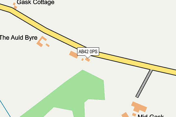 AB42 0PS map - OS OpenMap – Local (Ordnance Survey) AB42 0PS map - OS OpenMap – Local (Ordnance Survey)