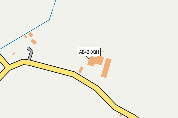 AB42 0QH map - OS OpenMap – Local (Ordnance Survey) AB42 0QH map - OS OpenMap – Local (Ordnance Survey)
