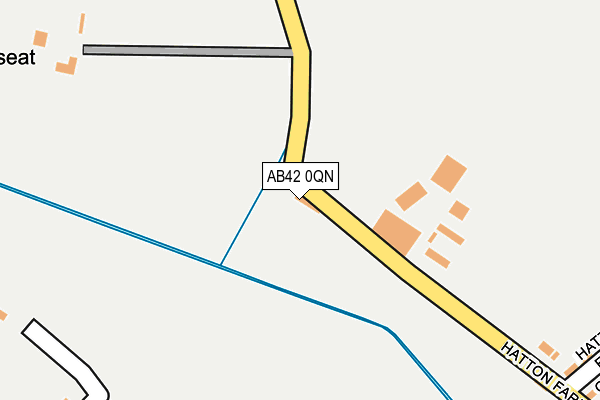 AB42 0QN map - OS OpenMap – Local (Ordnance Survey) AB42 0QN map - OS OpenMap – Local (Ordnance Survey)