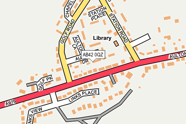 AB42 0QZ map - OS OpenMap – Local (Ordnance Survey) AB42 0QZ map - OS OpenMap – Local (Ordnance Survey)