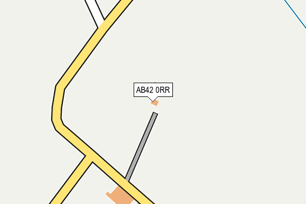 AB42 0RR map - OS OpenMap – Local (Ordnance Survey) AB42 0RR map - OS OpenMap – Local (Ordnance Survey)