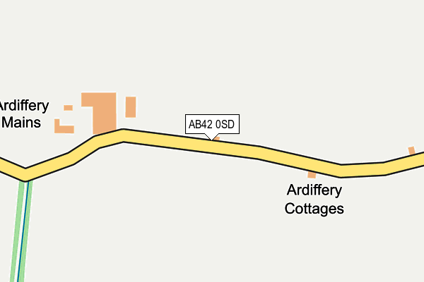AB42 0SD map - OS OpenMap – Local (Ordnance Survey) AB42 0SD map - OS OpenMap – Local (Ordnance Survey)