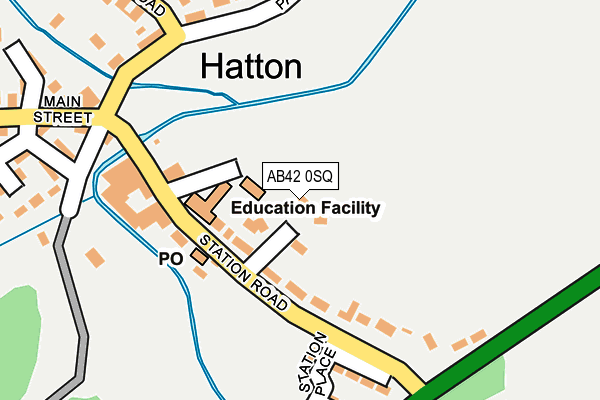 AB42 0SQ map - OS OpenMap – Local (Ordnance Survey) AB42 0SQ map - OS OpenMap – Local (Ordnance Survey)
