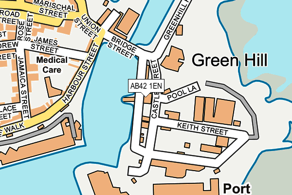 AB42 1EN map - OS OpenMap – Local (Ordnance Survey) AB42 1EN map - OS OpenMap – Local (Ordnance Survey)