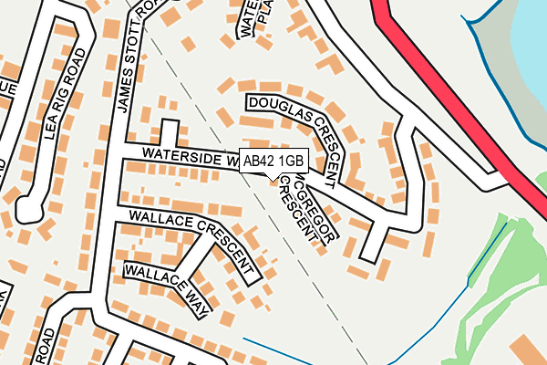 AB42 1GB map - OS OpenMap – Local (Ordnance Survey) AB42 1GB map - OS OpenMap – Local (Ordnance Survey)
