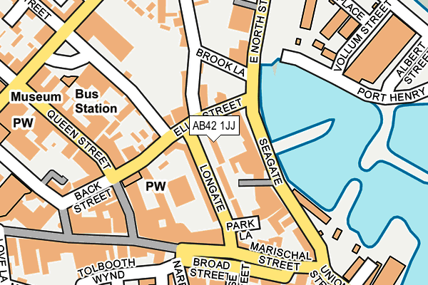 AB42 1JJ map - OS OpenMap – Local (Ordnance Survey) AB42 1JJ map - OS OpenMap – Local (Ordnance Survey)