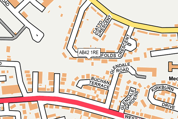 AB42 1RE map - OS OpenMap – Local (Ordnance Survey) AB42 1RE map - OS OpenMap – Local (Ordnance Survey)