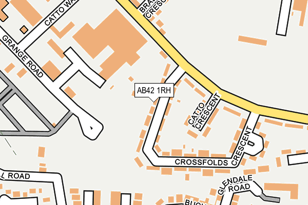 AB42 1RH map - OS OpenMap – Local (Ordnance Survey) AB42 1RH map - OS OpenMap – Local (Ordnance Survey)
