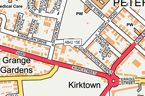AB42 1SE map - OS OpenMap – Local (Ordnance Survey) AB42 1SE map - OS OpenMap – Local (Ordnance Survey)