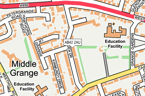 AB42 2AU map - OS OpenMap – Local (Ordnance Survey) AB42 2AU map - OS OpenMap – Local (Ordnance Survey)