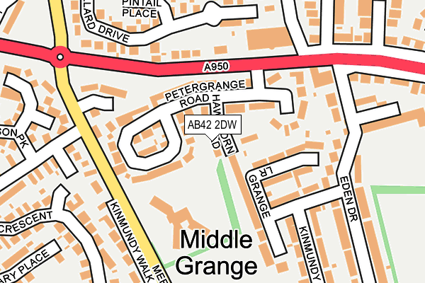 AB42 2DW map - OS OpenMap – Local (Ordnance Survey) AB42 2DW map - OS OpenMap – Local (Ordnance Survey)