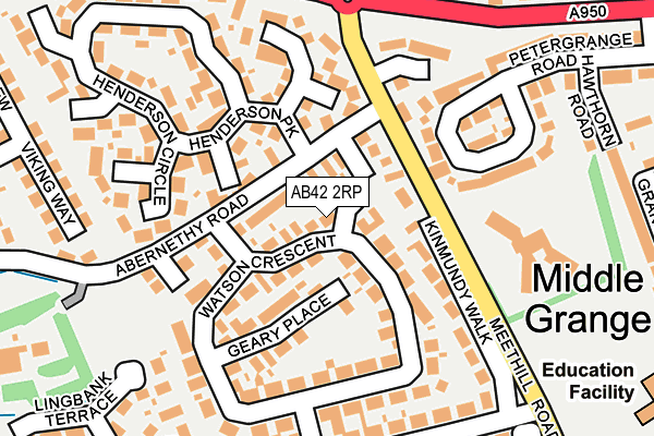 AB42 2RP map - OS OpenMap – Local (Ordnance Survey) AB42 2RP map - OS OpenMap – Local (Ordnance Survey)