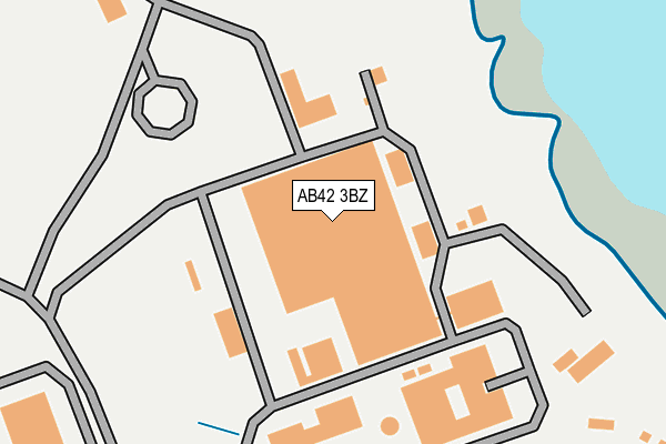 AB42 3BZ map - OS OpenMap – Local (Ordnance Survey) AB42 3BZ map - OS OpenMap – Local (Ordnance Survey)