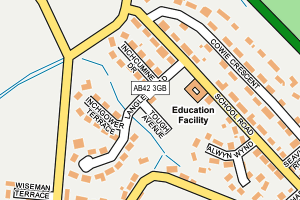 AB42 3GB map - OS OpenMap – Local (Ordnance Survey) AB42 3GB map - OS OpenMap – Local (Ordnance Survey)