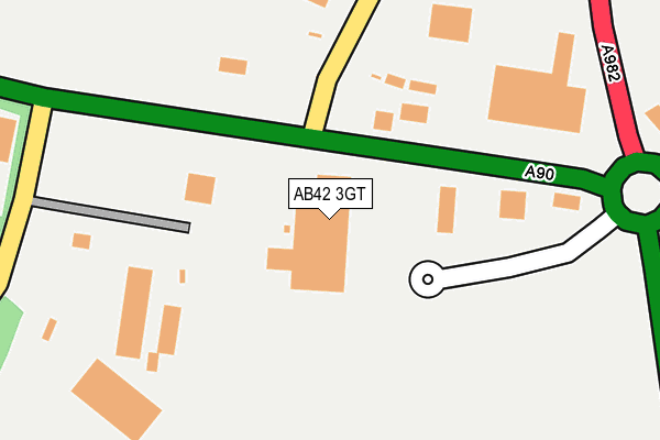 AB42 3GT map - OS OpenMap – Local (Ordnance Survey) AB42 3GT map - OS OpenMap – Local (Ordnance Survey)