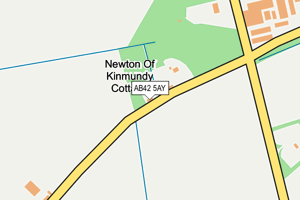 AB42 5AY map - OS OpenMap – Local (Ordnance Survey) AB42 5AY map - OS OpenMap – Local (Ordnance Survey)