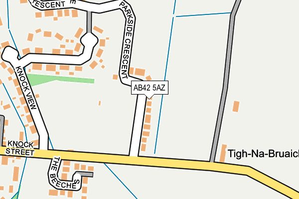 AB42 5AZ map - OS OpenMap – Local (Ordnance Survey) AB42 5AZ map - OS OpenMap – Local (Ordnance Survey)